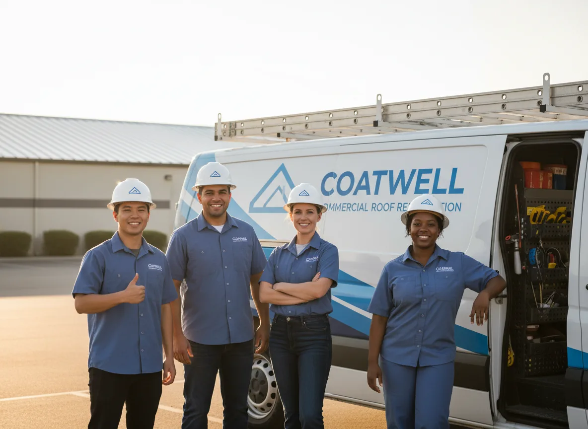 Commercial roof coating company in Hatfield, MA